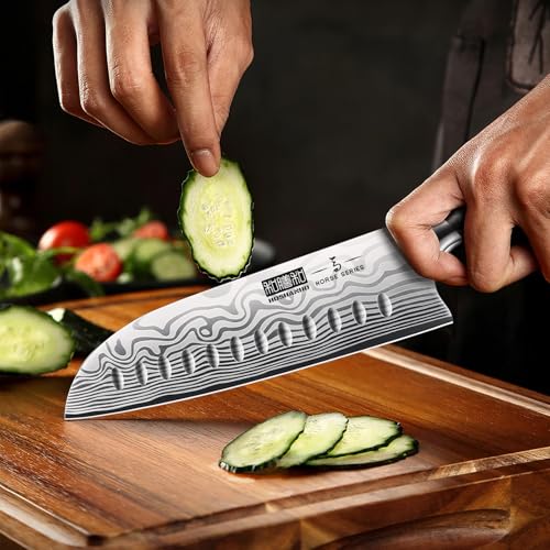 7 Pc Knife Set with Magnetic Knife Holder (7 Pieces Knife Set)