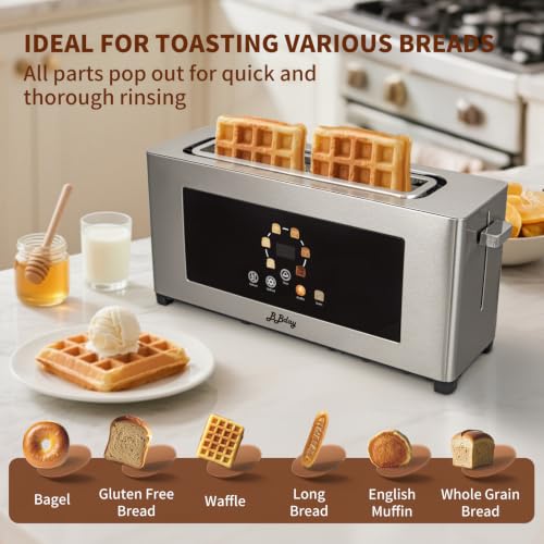 2 Slice Toaster with Touchscreen (Sliver)