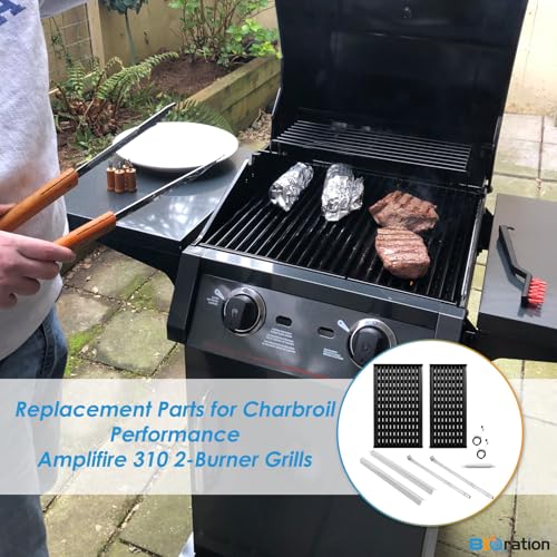 17" T180 T120 Grill Grate for Charbroil Performance Amplifire 2 Burner (17inch (2B Kit PS))