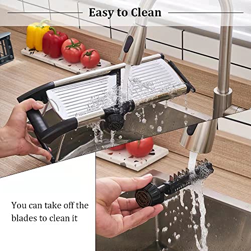 Mandoline Slicer for Kitchen (Silver)