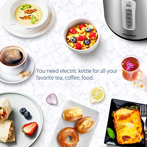 Stainless Steel Electric Kettle (1.8 Quarts / Stainless Steel)