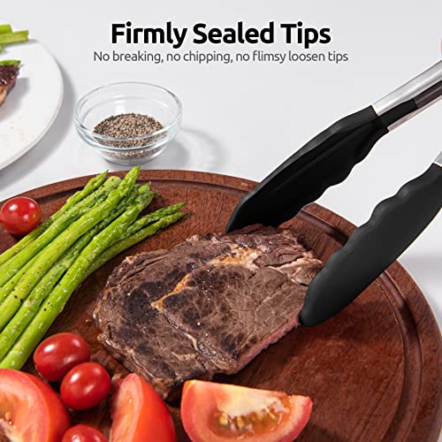 Heat Resistant Silicone Kitchen Tong