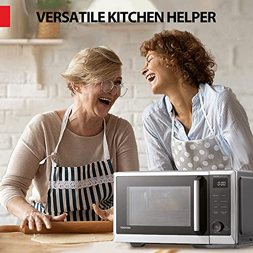6-in-1 Inverter Countertop Microwave Oven Healthy Air Fryer Combo, MASTER Series, Air Fryer, Broil, Convection, Speedy Combi, Even Defrost, Sound On/Off 27 Auto Menu Stainless Steel