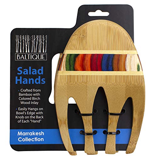 Baltique Marrakesh Collection Salad Hands Serving Utensils (Salad Hands)