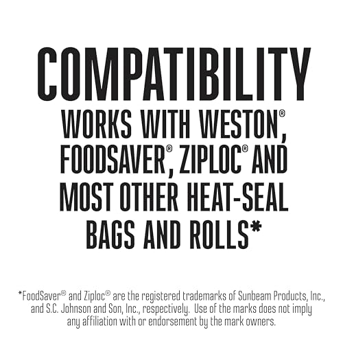 Compact Vacuum Sealer Machine For Food With Powerful 23” Hg Pump (For bags Up To 11” Wide,)