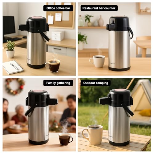 Airpot Coffee Carafe for Keeping Hot