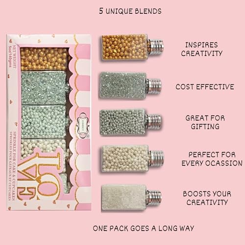 Sprinkles Metal Mania Disco Ball Sprinkle Mix
