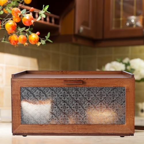 Vintage Bread Box for Kitchen Countertop