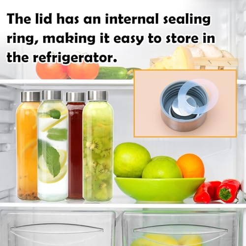 Glass Water Bottle