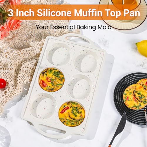 Muffin Top Pan Non Stick (Muffin Top Pan Regular 3": 2pcs)