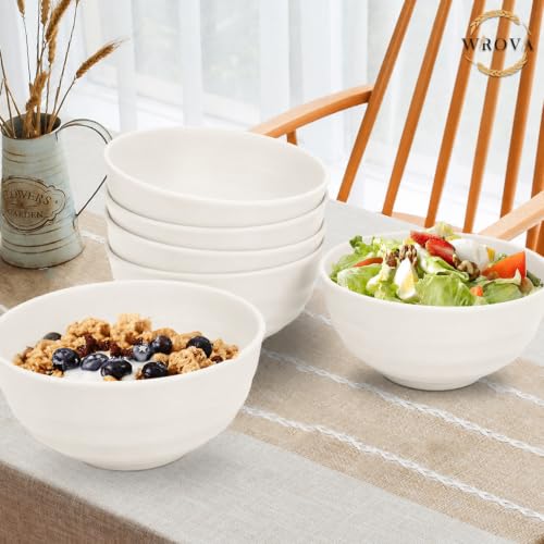 Wheat Straw Bowls Set 60 OZ (60 oz / White)