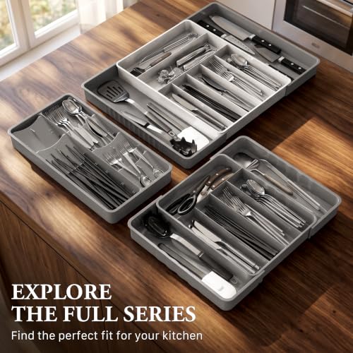 Expandable Kitchen Drawer Flatware Organizer