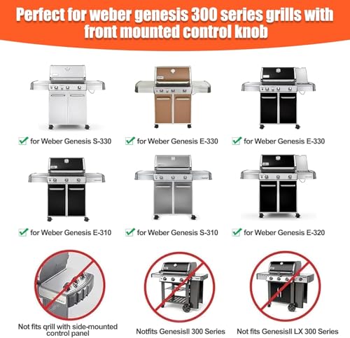 304 Stainless Steel Grill Parts for Weber Genesis 300 Series (S1 7528+7620+7622)