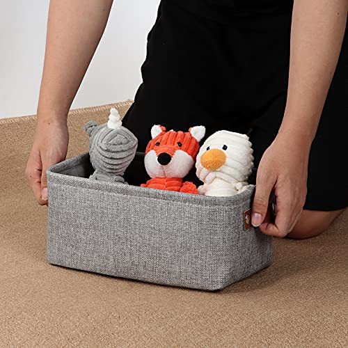 Small Storage Baskets 11.8"x7.9"x5.1" (Grey / XS-12"x8"x5")