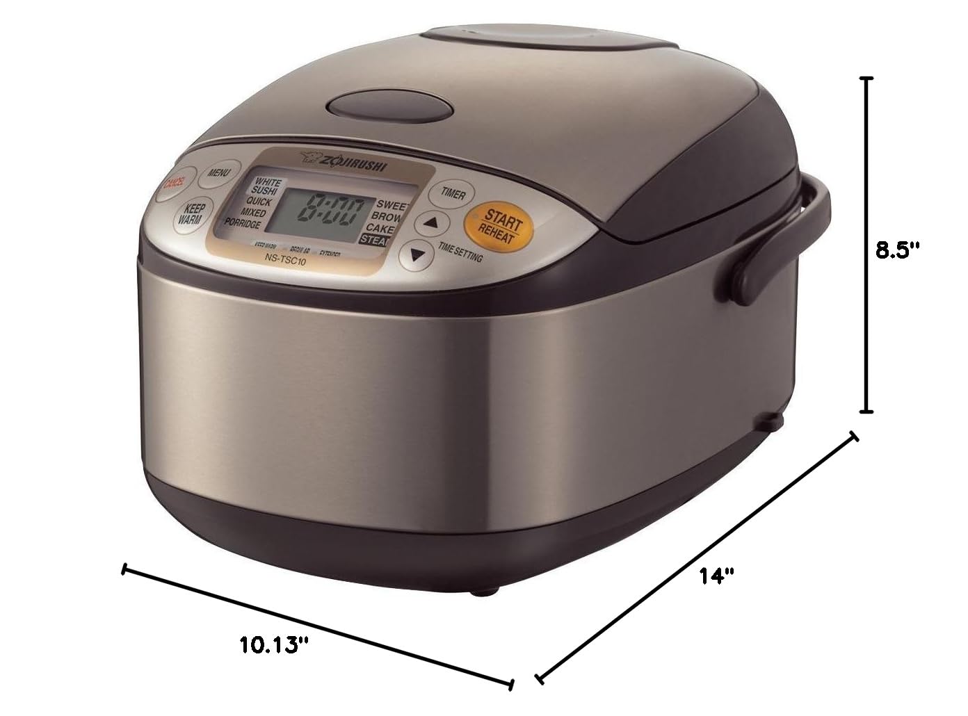Ns TSC10 5.5 Cup Micom Rice Cooker and Warmer (5.5 cups / Rice Cooker)