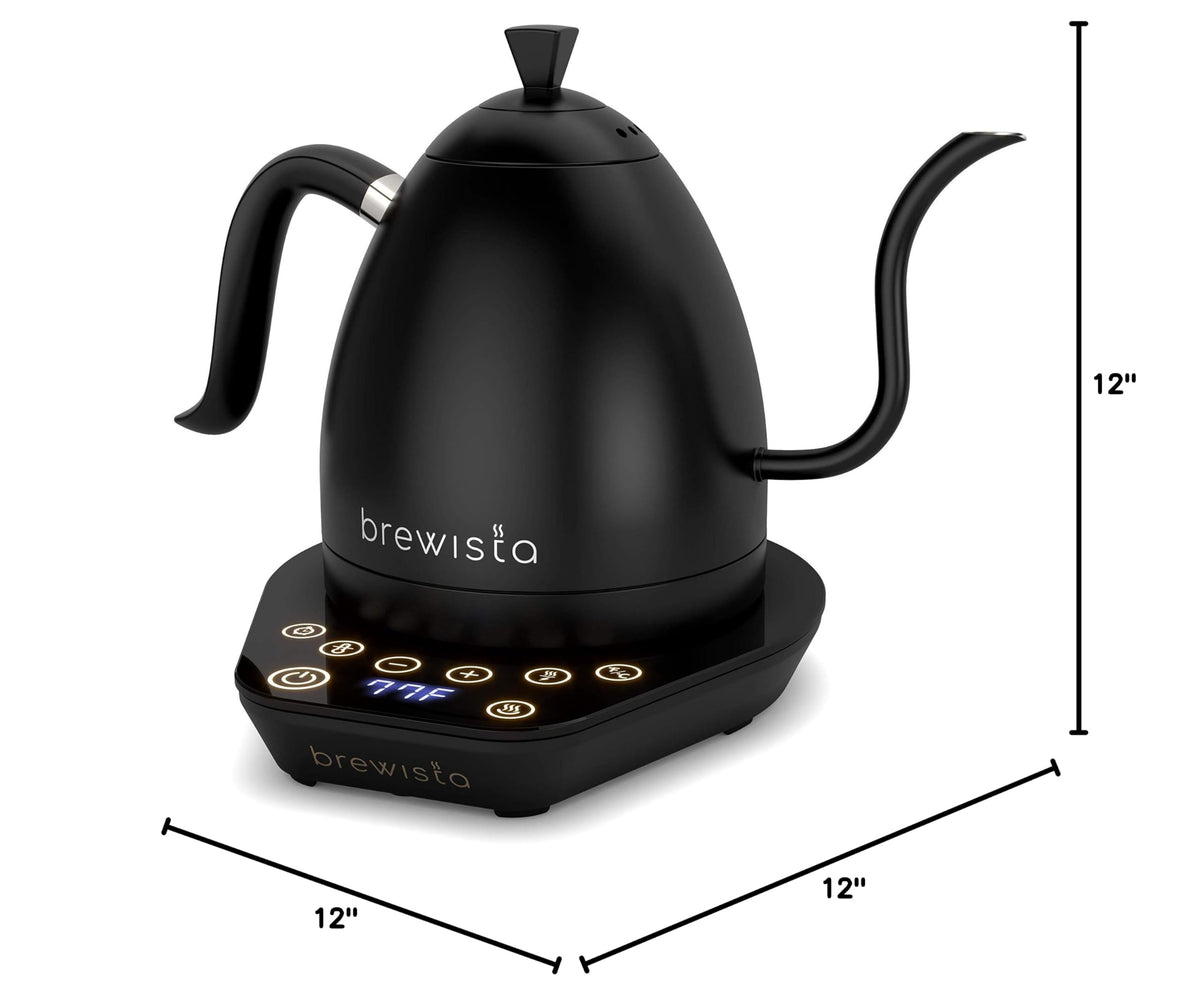 Artisan Electric Gooseneck Kettle (All Black)