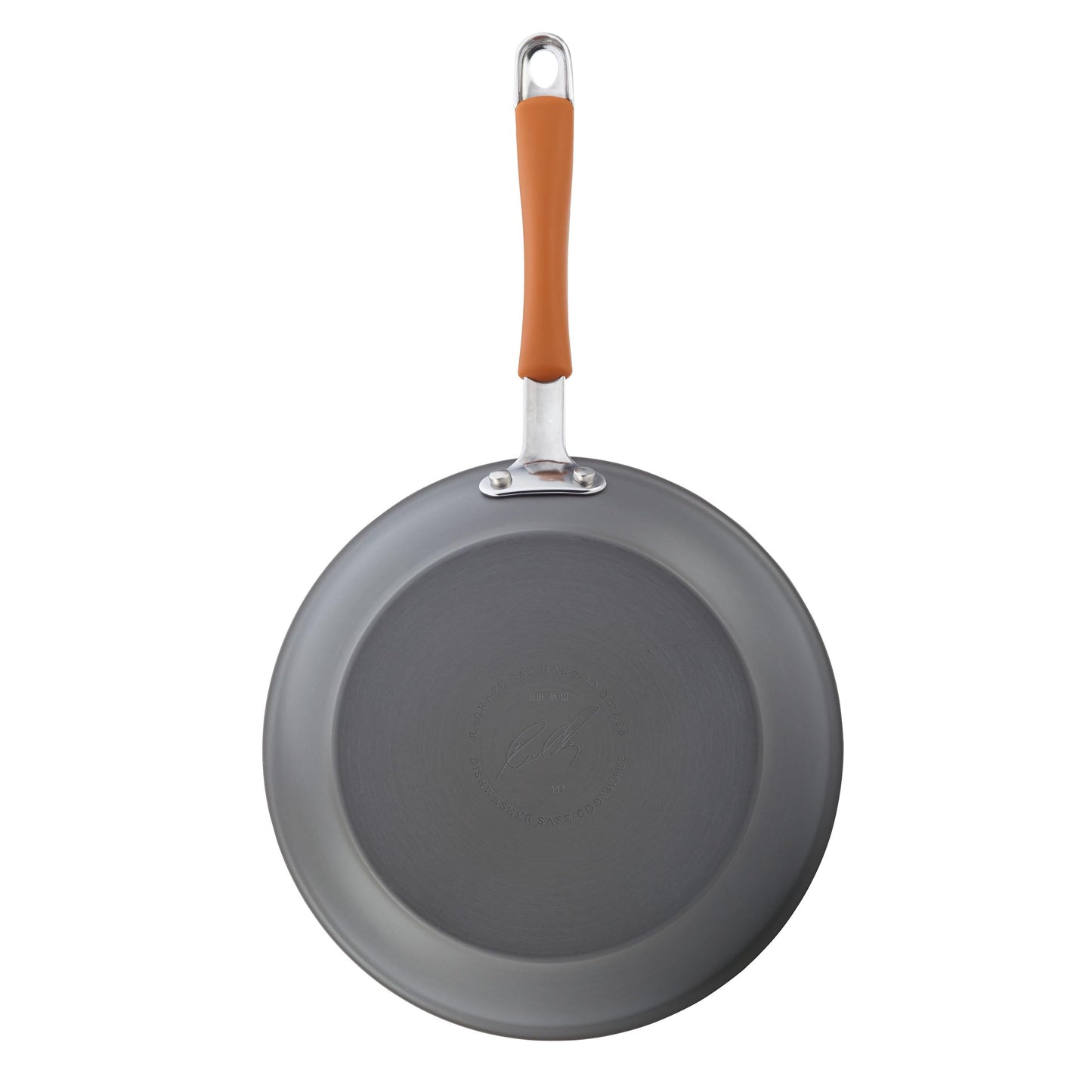 Cucina Nonstick Cookware Pots and Pans Set (Pumpkin Orange / 12 Piece Hard Anodized)