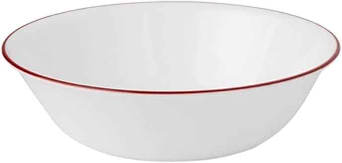 Corelle Splendor Chip & Break Resistant 18pc Dinner Set, Service for 6, Vitrelle glass