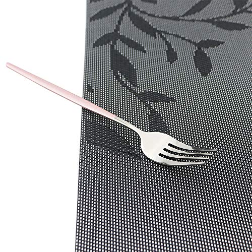 Pink Silver Silverware Set (Service for 4 / Pink Silver)