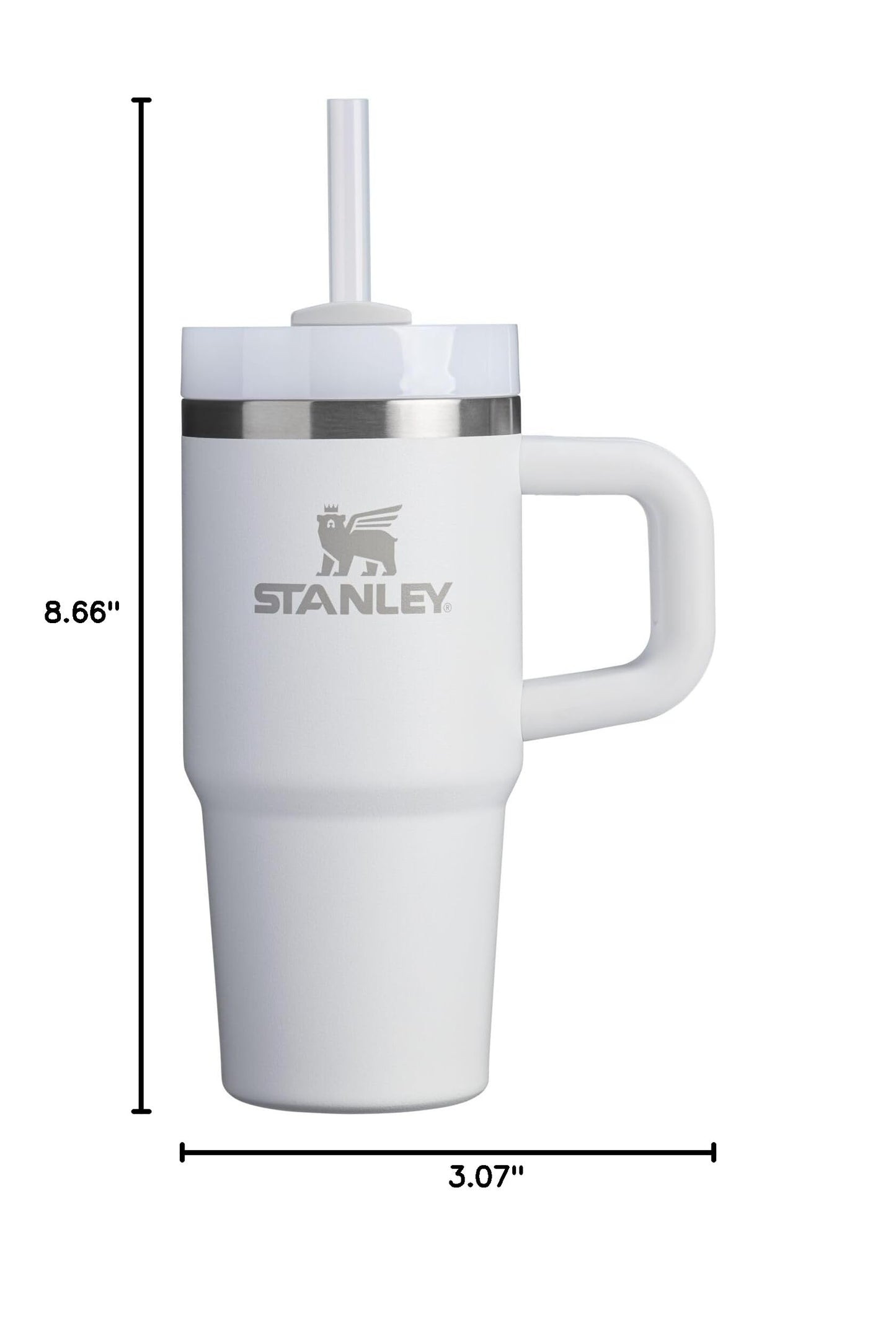 Quencher H2.0 Tumbler with Handle and Straw 14 oz (14 Ounces / Frost)
