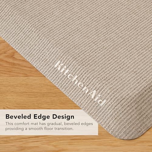 Gourmet Series Kitchen Comfort Gel Mat (Milkshake Tan / 39.8"L x 20"W x 0.8"Th)