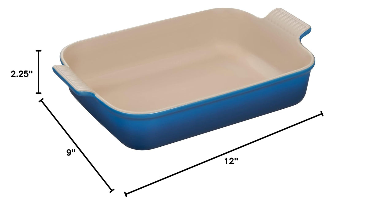 Stoneware Heritage Rectangular Dish (4 qt / Marseille)