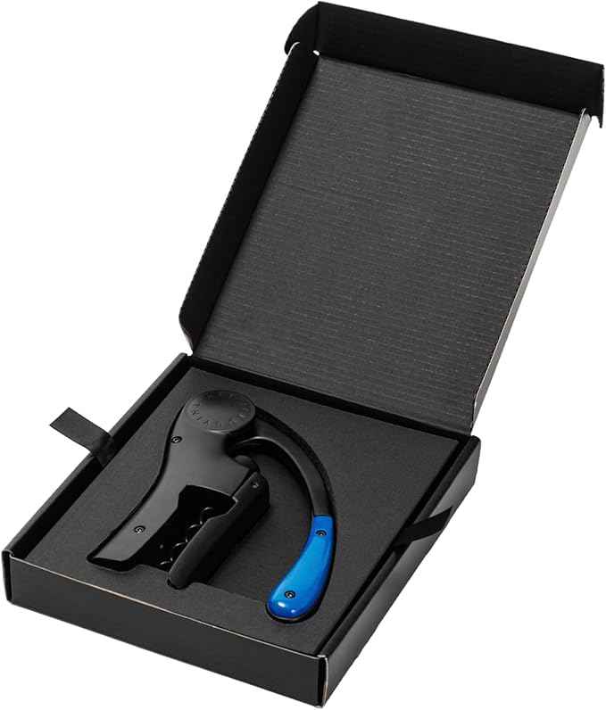 L'Atelier du Vin Oeno Motion Transatlantic Lever Corkscrew | Luxury Wine Bottle Opener Premium Gift Box Hand Made for Wine Tasting, Sommelier, Bartenders, Table Centerpiece Designed In France