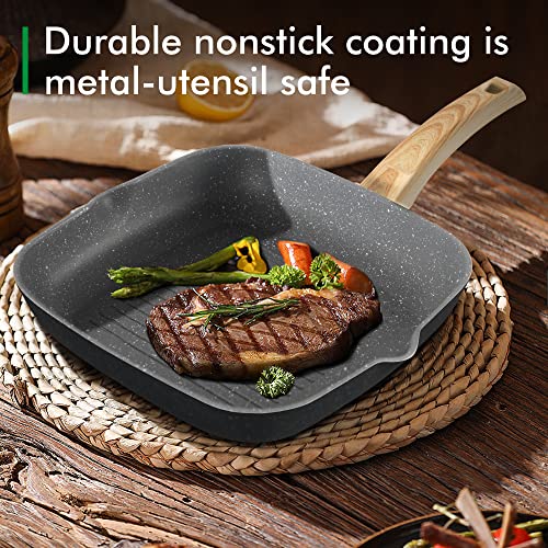 30 Piece Induction Pots and Pans Set (Gray / 30-piece)