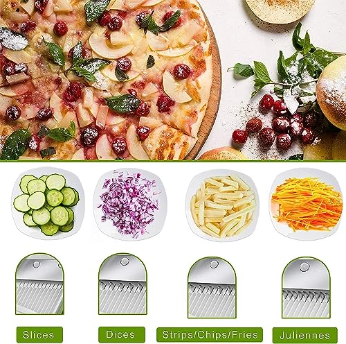 Safe Mandoline Slicer (Green)