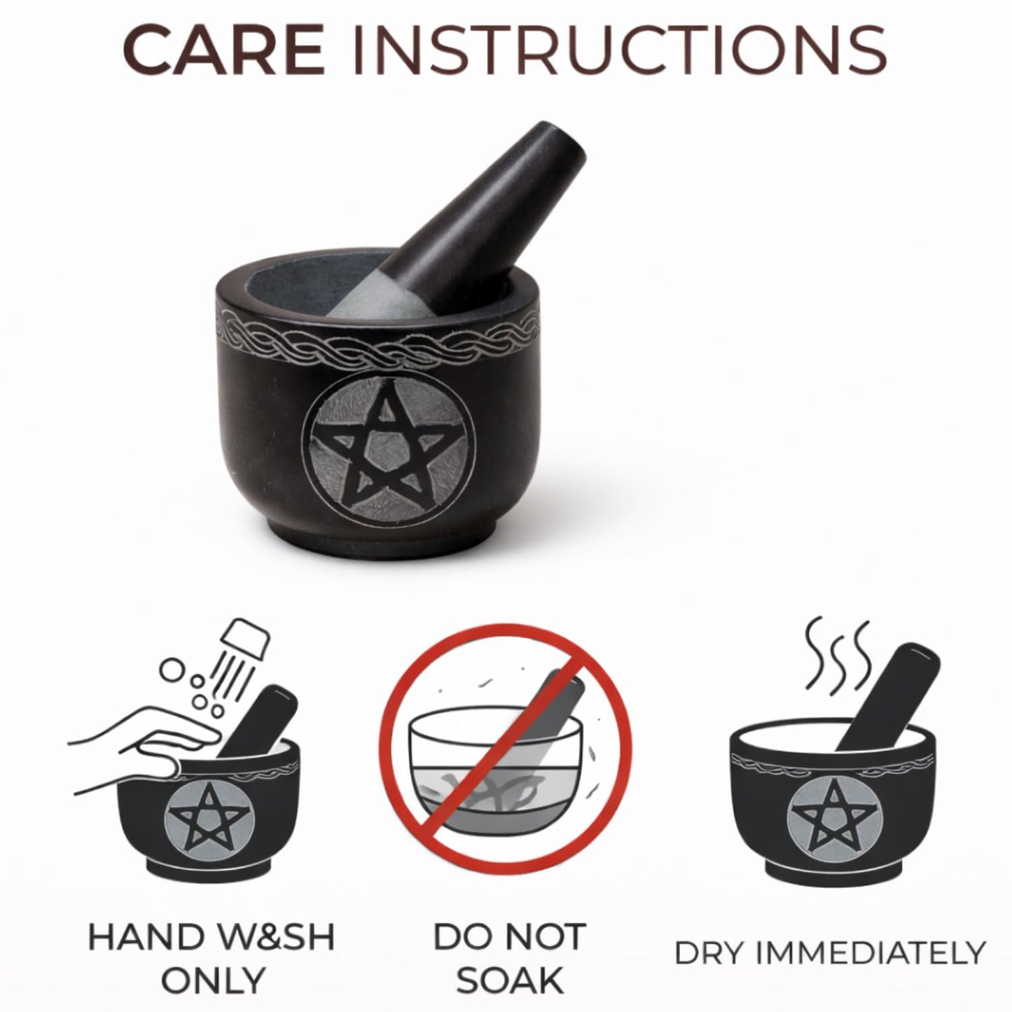 Mortar and Pestle Set