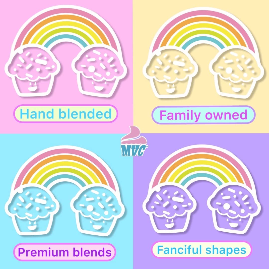 Sprinkles | Blue Sprinkle | 4 Ounces | Jimmies | Sprinkle | Manvscakes, Chocolate Flavor, Non Toxic