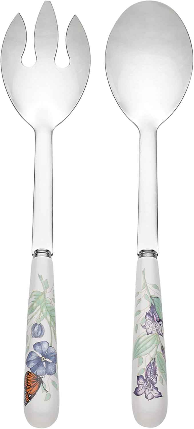 Lenox Butterfly Meadow 2pc Serving Set , White -, 0.84 LB