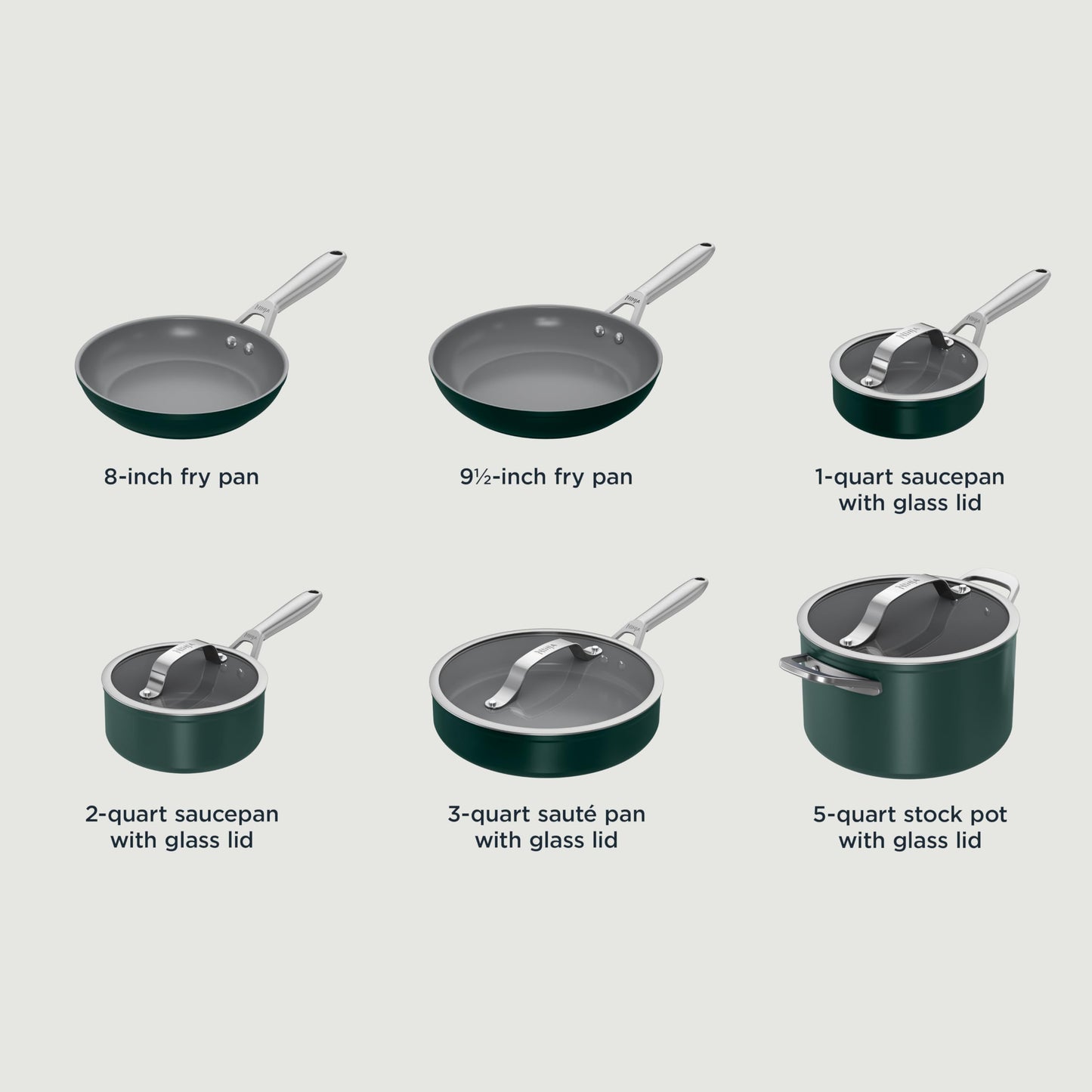Ceramic Pro 10 (10 piece / Green)