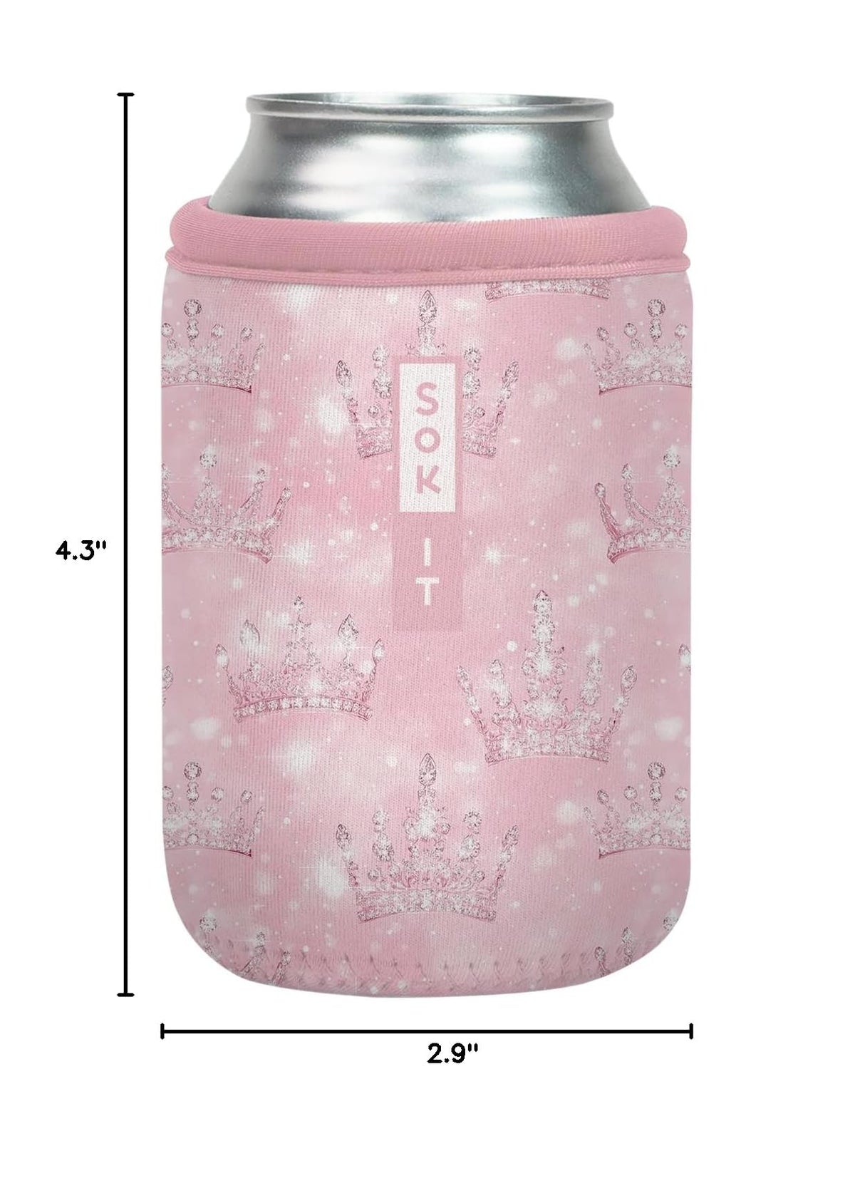 CanSok Sleeve for Beer & Soda Insulated Neoprene Cover (Wand of a Kind / 12oz Can Sleeve)