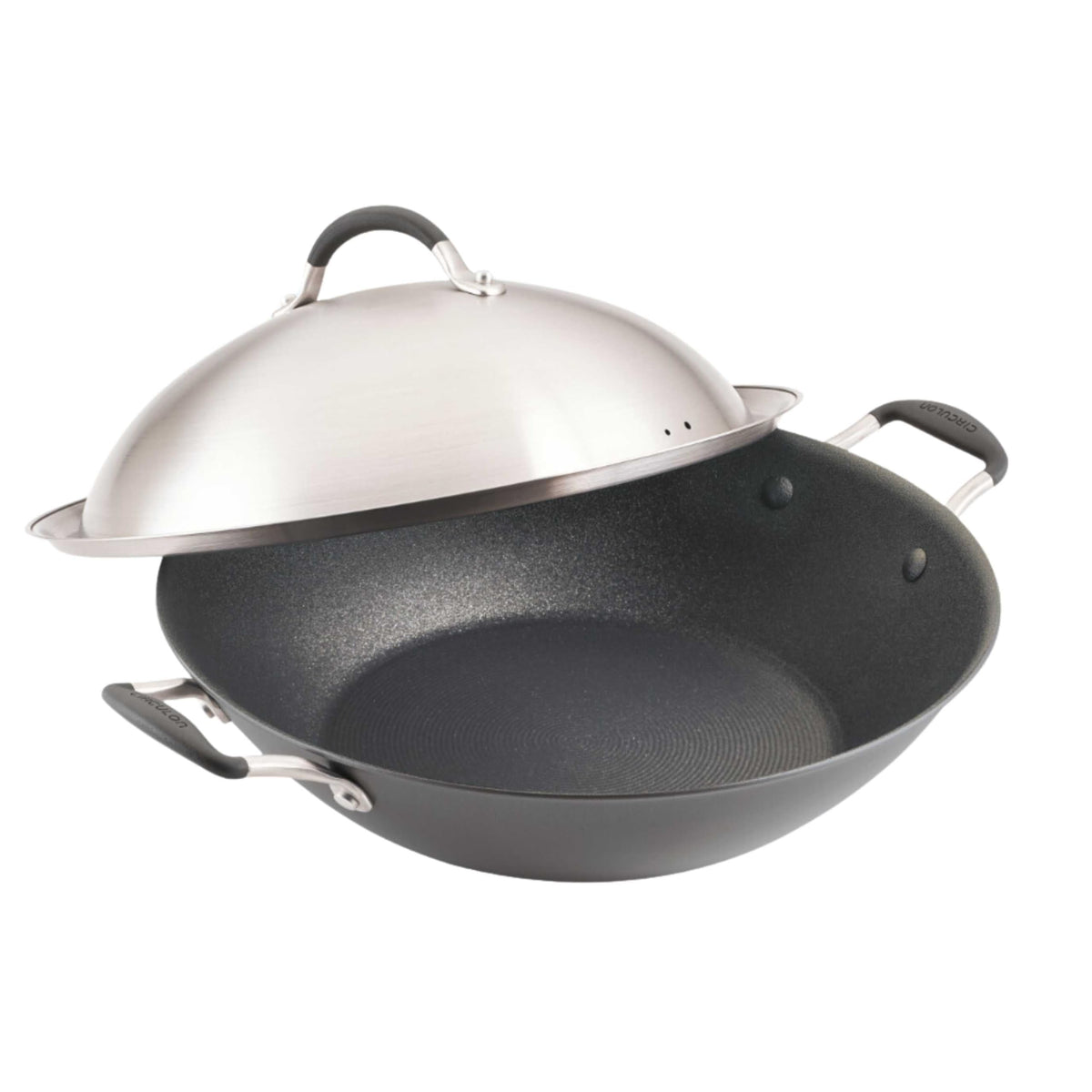 A1 Series Nonstick Induction Wok with Lid