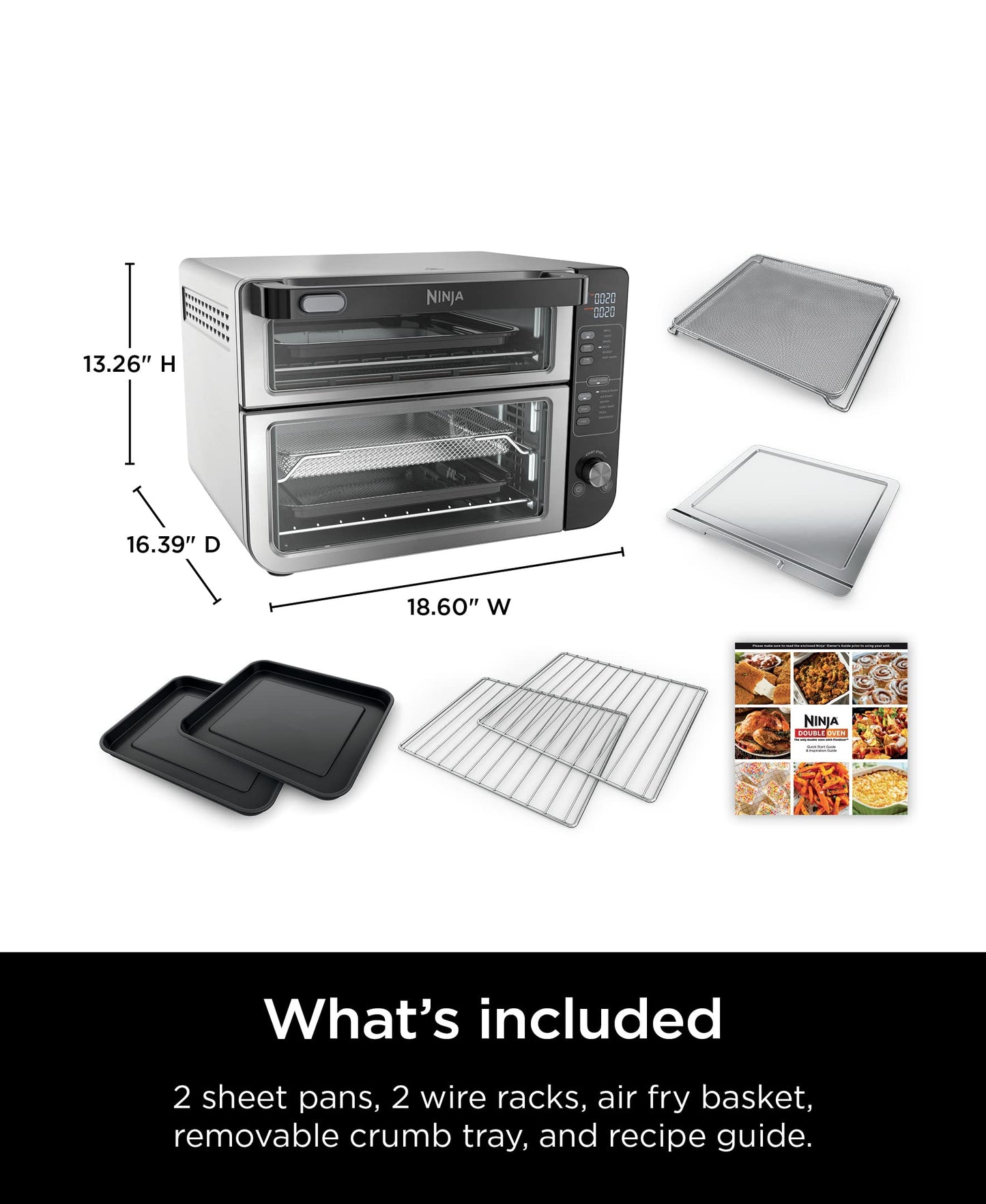 Double Oven 12 (12-in-1 XL w/ Flexdoor)