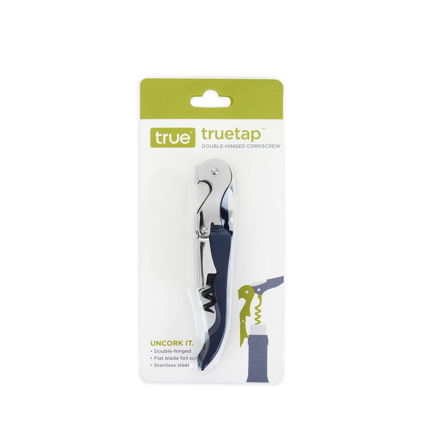 Truetap Double Hinged Waiter's Corkscrew Wine Opener
