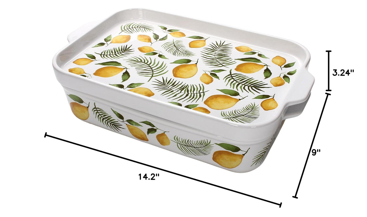 Baking Pans Set (Lemons & Palm)