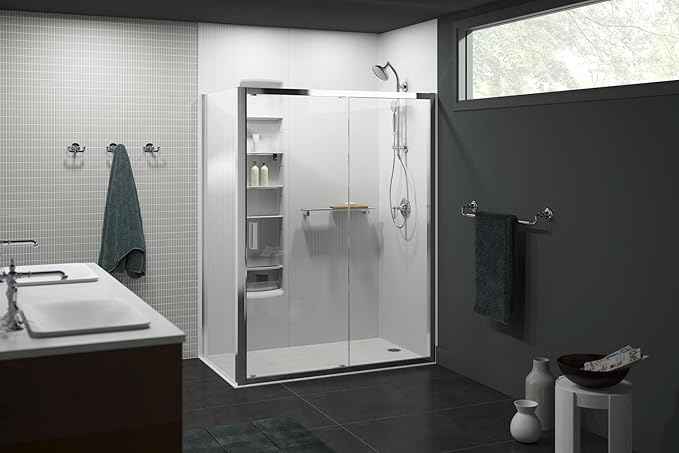 KOHLER T72769-4-AF Artifacts Mastershower Temperature Control Valve Trim With Lever Handle in Vibrant French Gold