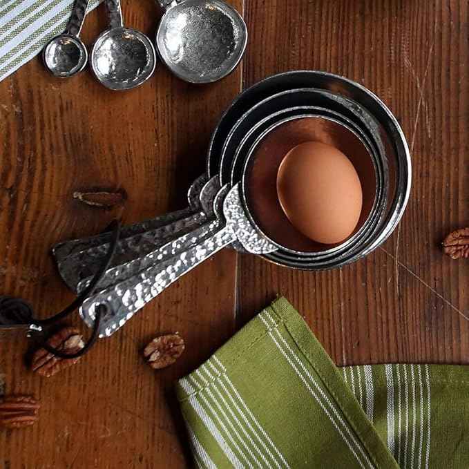 Crosby & Taylor Roman Pewter Measuring Cups