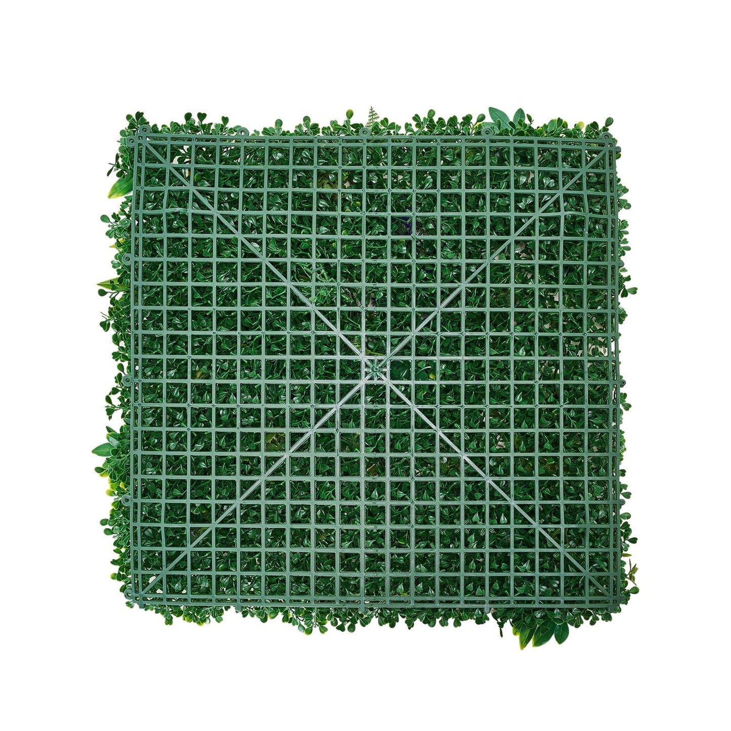 Artificial Grass Wall Panels (Mixed Leaf / 20*20IN 12P)
