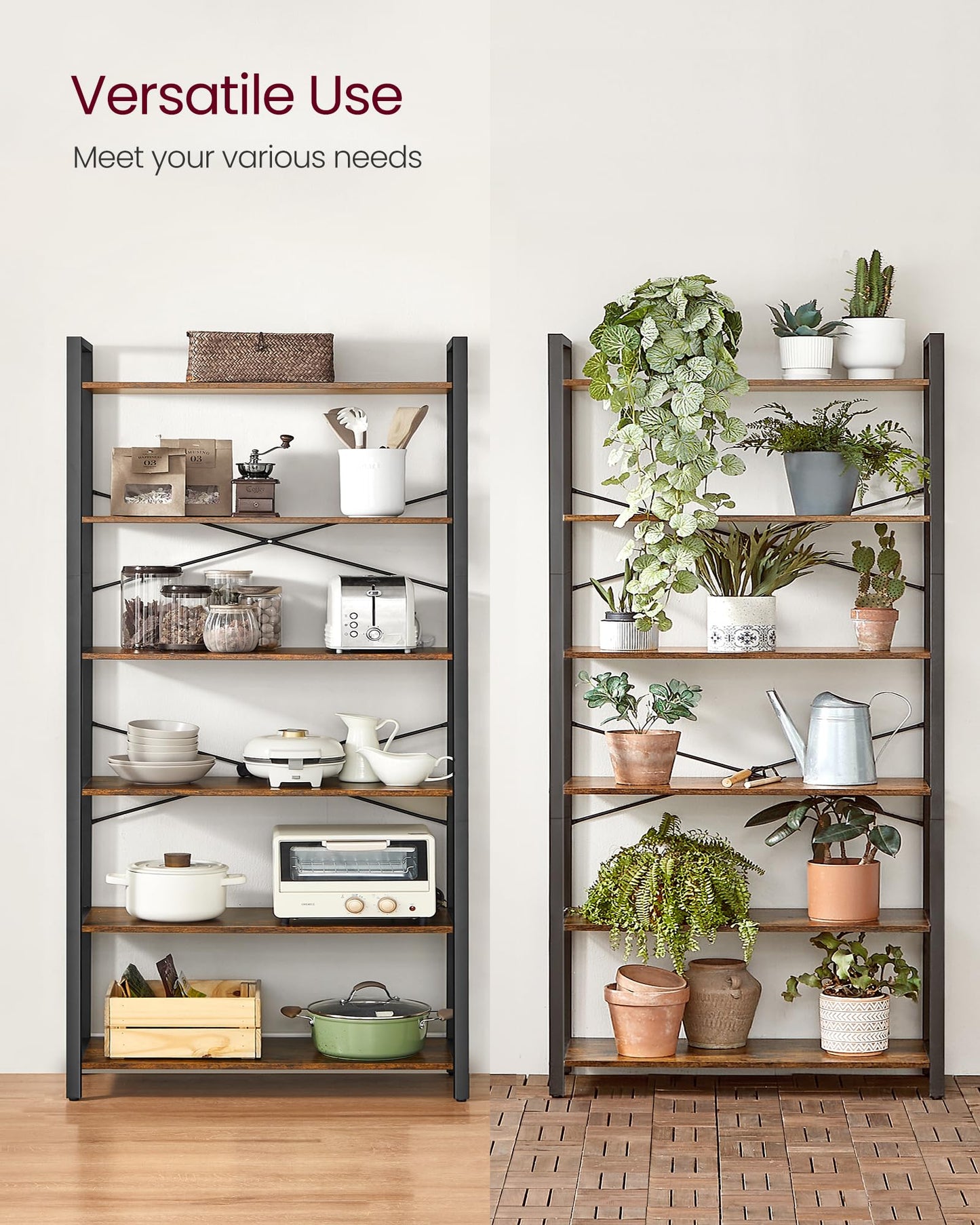 6 Tier Bookshelf