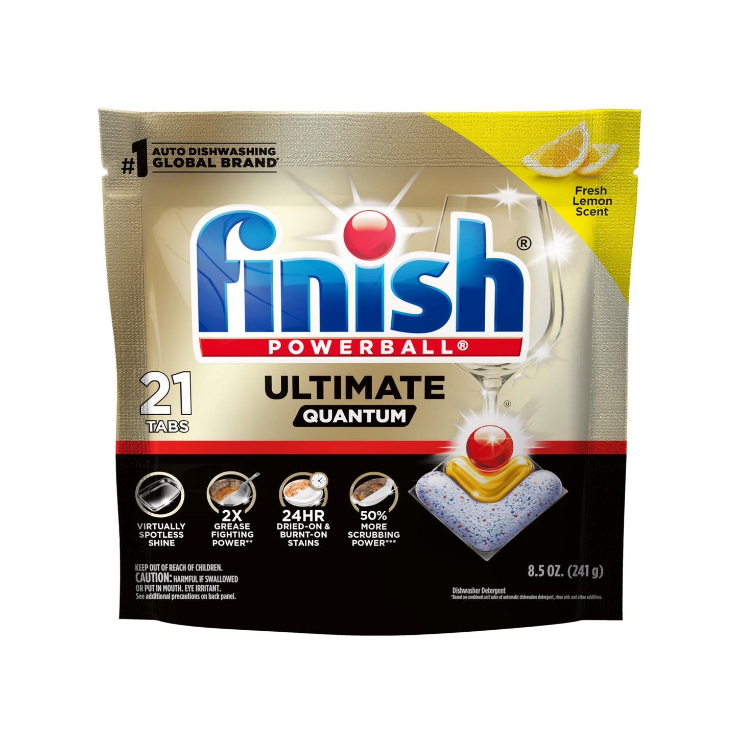 Ultimate Quantum Dishwasher Pods (21 Count (Pack of 1))