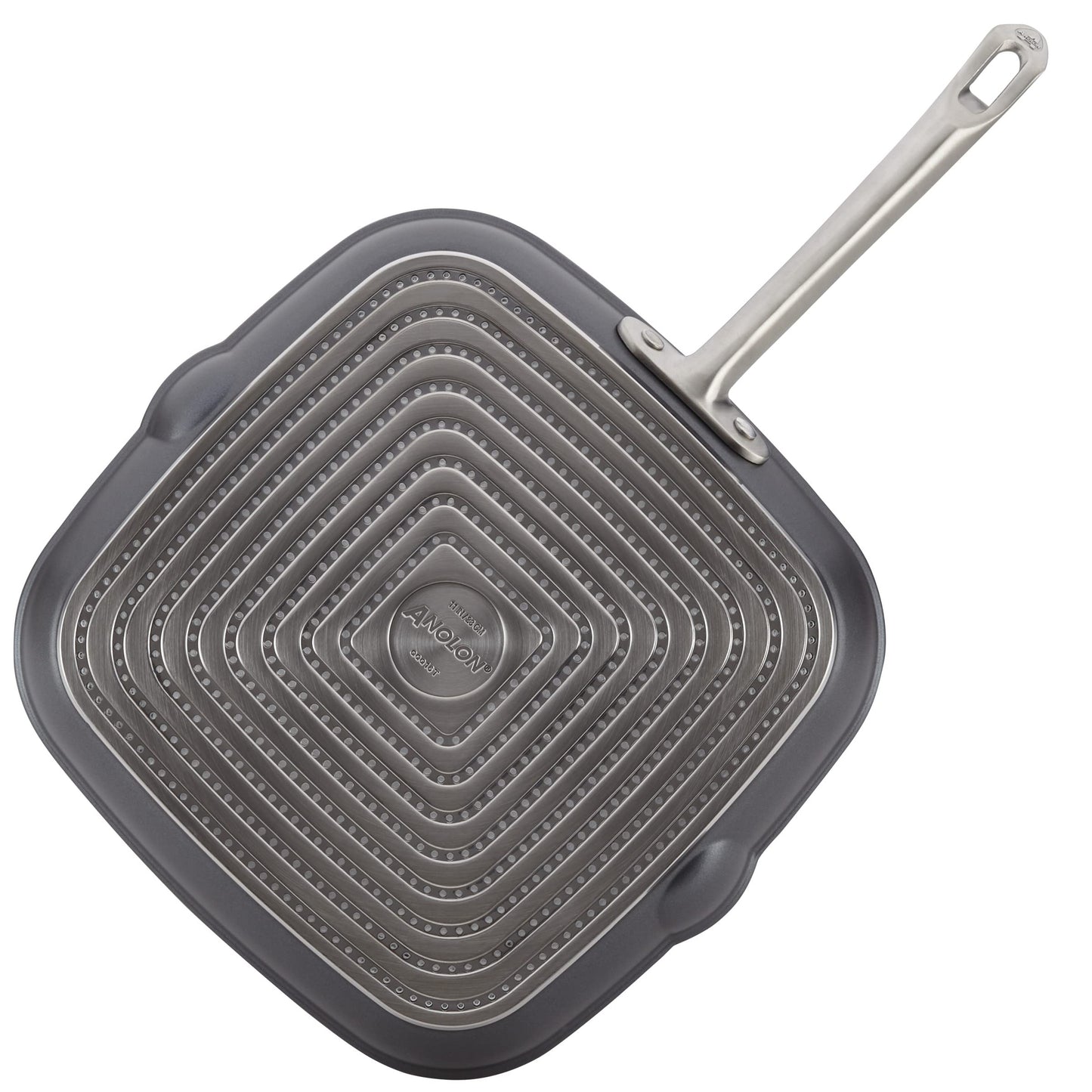 Accolade Forged Hard Anodized Nonstick Square Grill Pan (Grill Pan (11"))