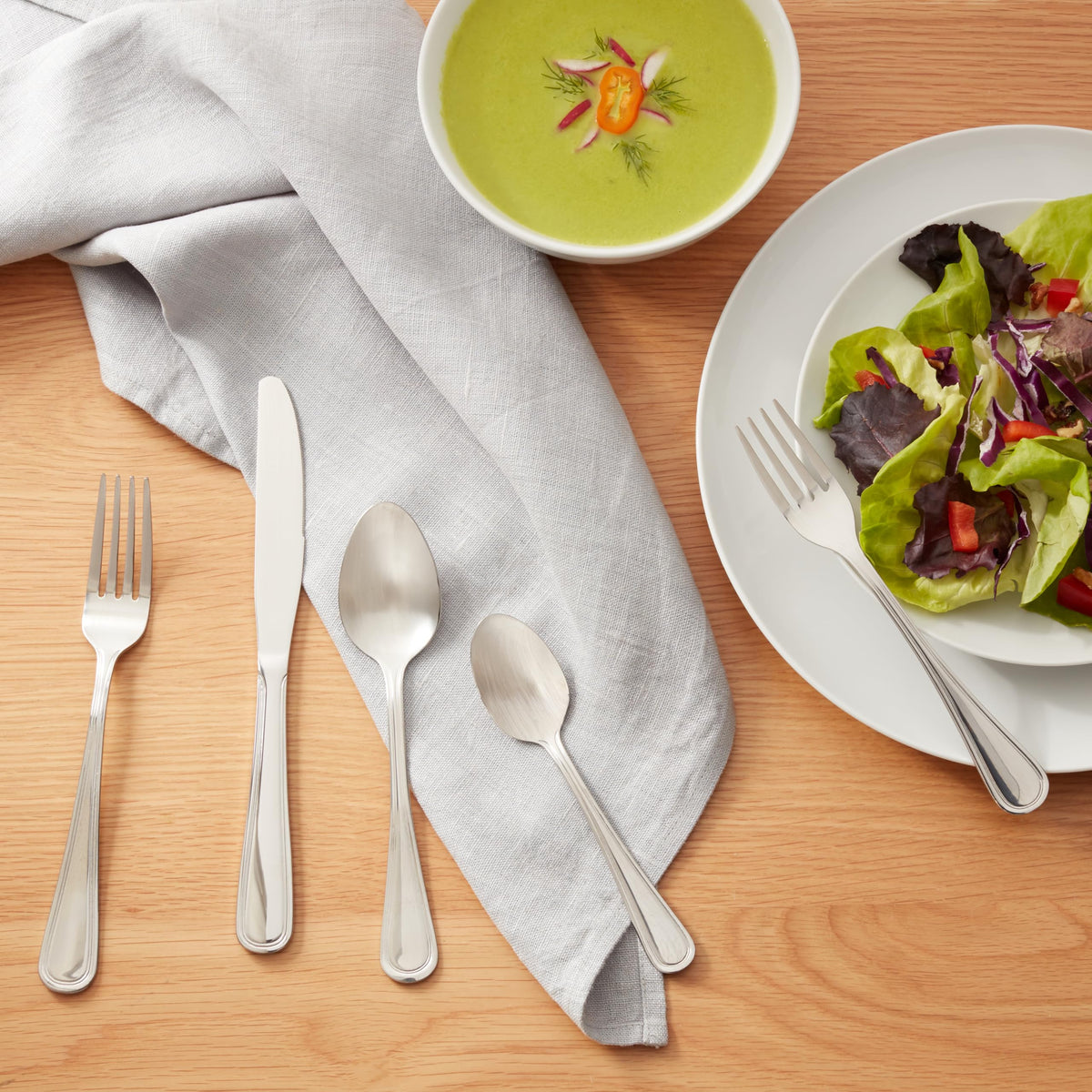 Silverware Set (20-Piece / Crown)