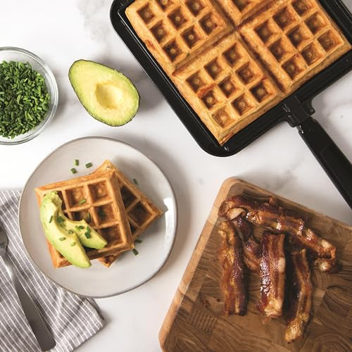 NordicWare 15040 Cast Aluminum Stovetop Belgium Waffle Iron (Belgium)