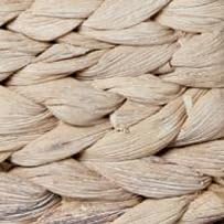 Set of Woven Water Hyacinth Pantry Baskets w
