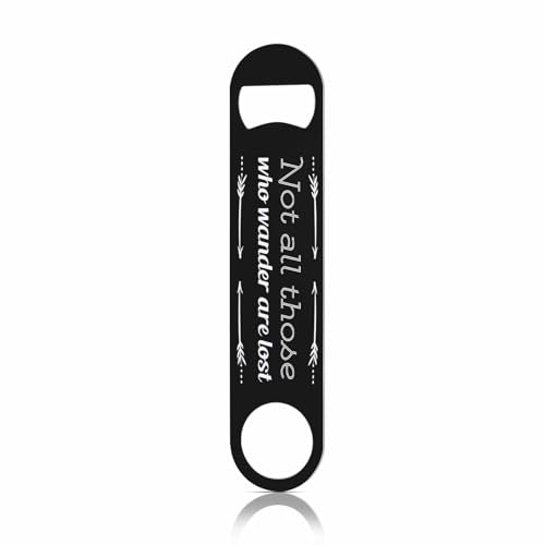Watercolor Turtles Stainless Steel Bottle Opener Swimming Green Seaweed Blisters Freedom Leisure Ocean Animals Flat Beer Bottle Opener Keychain for Home Kitchen Bar Restaurant Party Gift