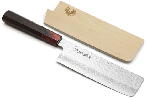VG10 46 Layers Hammered Damascus Nakiri
