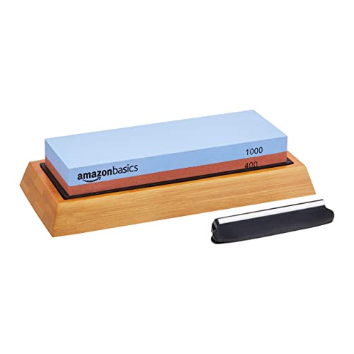 Whetstone Knife Sharpening Wet Stone Dual Sided with Non